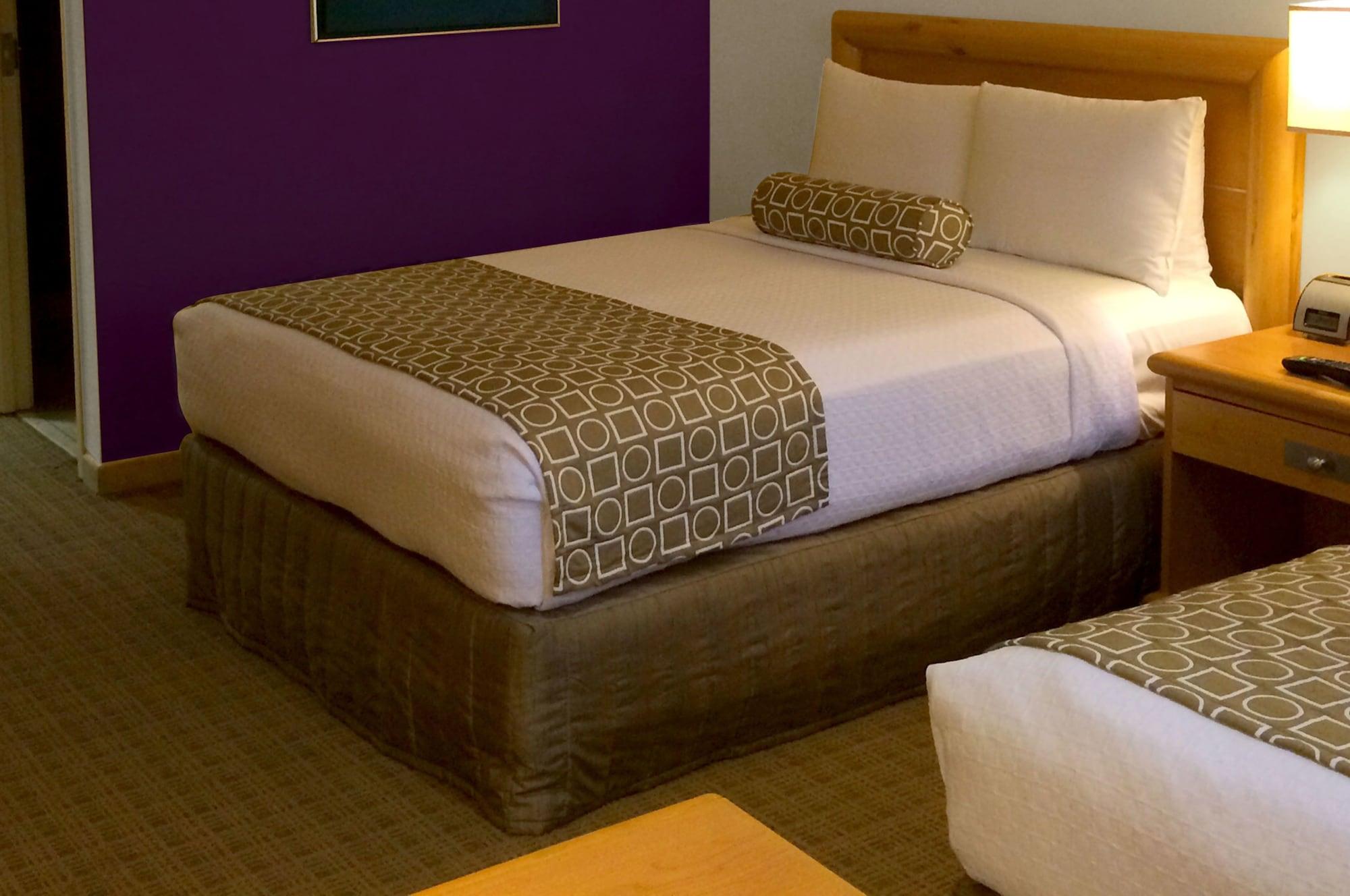 贾拉普 加玛费斯塔阿美利卡萨拉帕旅馆酒店 外观 照片 A bed with a bed skirt